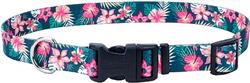 PET ATTIRE Styles Adjustable Collar 3/4 x 14-20 Tropical Flower